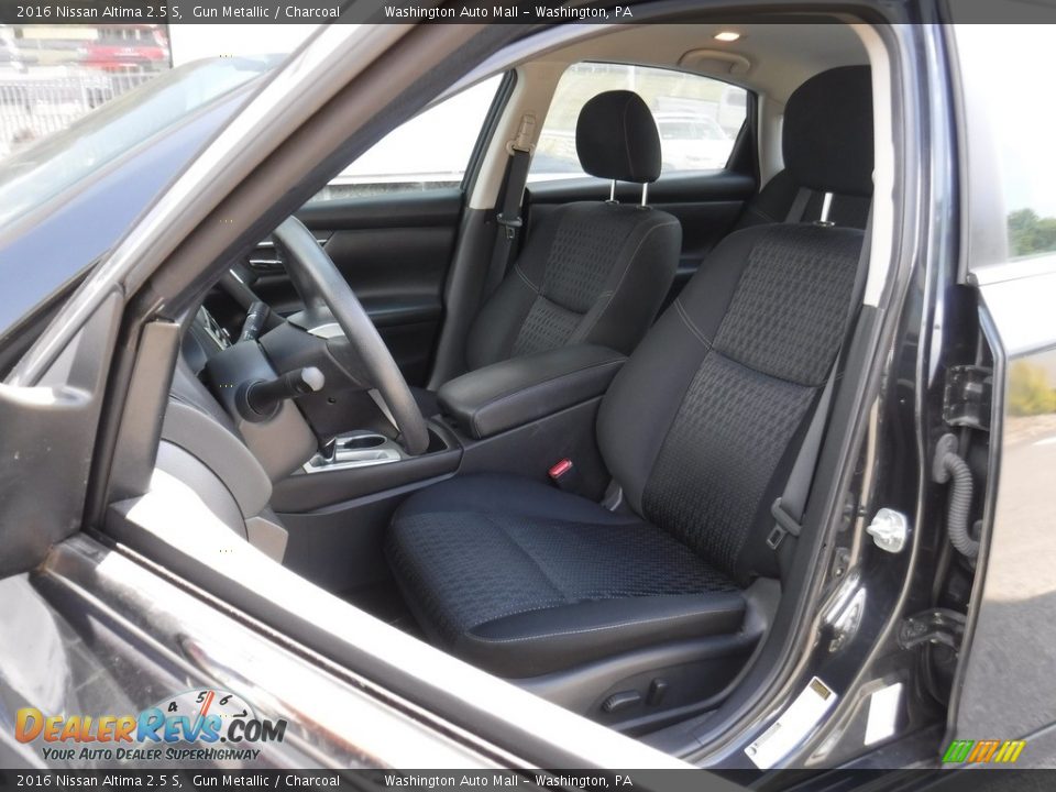 2016 Nissan Altima 2.5 S Gun Metallic / Charcoal Photo #10