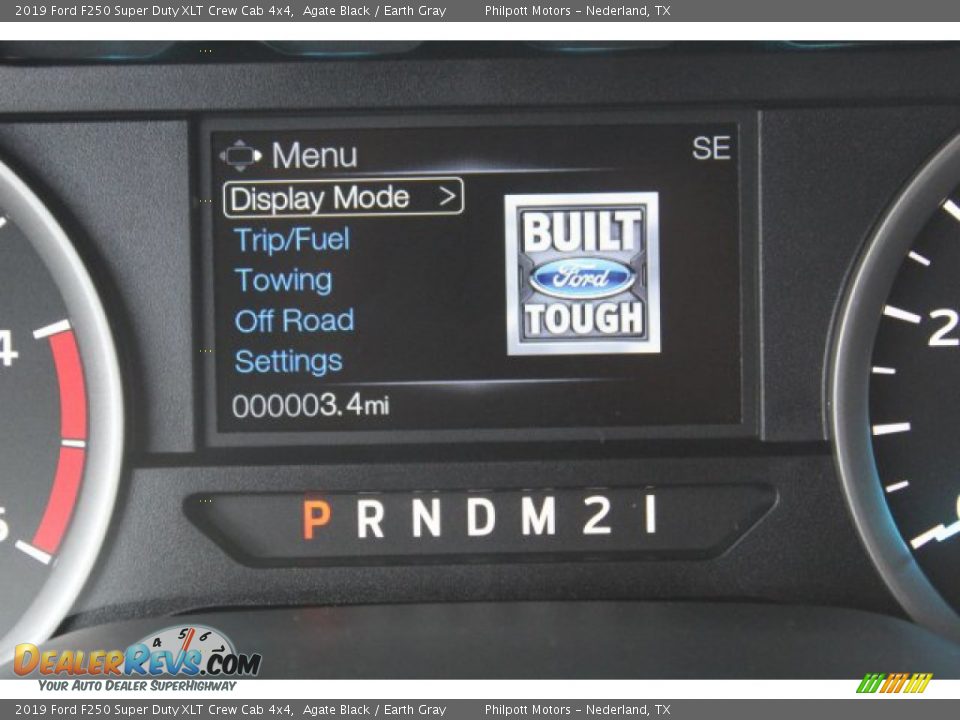 2019 Ford F250 Super Duty XLT Crew Cab 4x4 Agate Black / Earth Gray Photo #14