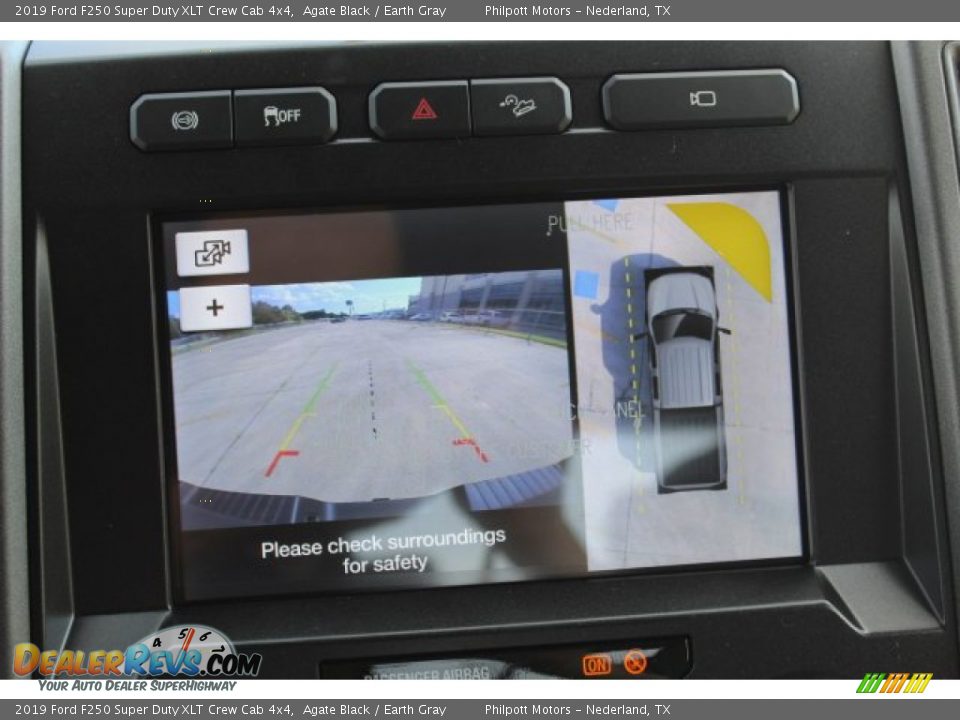 2019 Ford F250 Super Duty XLT Crew Cab 4x4 Agate Black / Earth Gray Photo #17