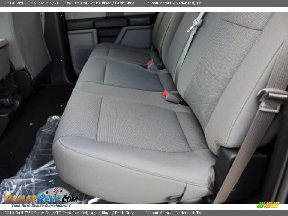 2019 Ford F250 Super Duty XLT Crew Cab 4x4 Agate Black / Earth Gray Photo #19