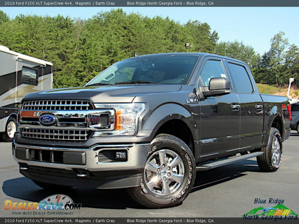 2019 Ford F150 XLT SuperCrew 4x4 Magnetic / Earth Gray Photo #1
