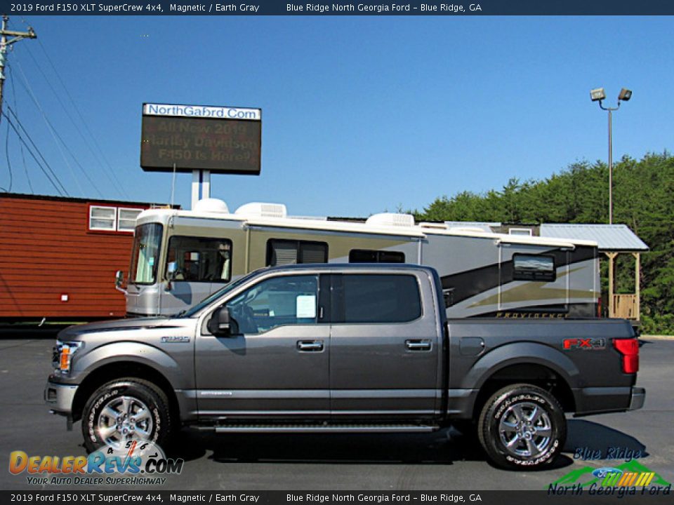 2019 Ford F150 XLT SuperCrew 4x4 Magnetic / Earth Gray Photo #2
