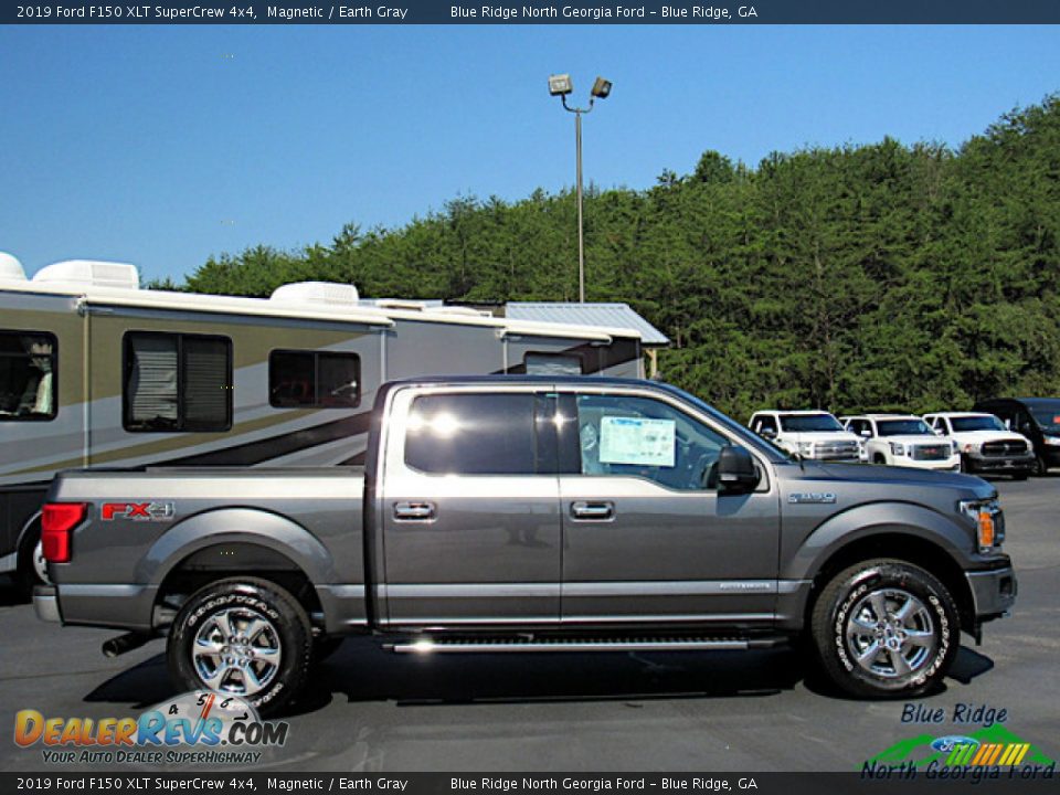2019 Ford F150 XLT SuperCrew 4x4 Magnetic / Earth Gray Photo #6