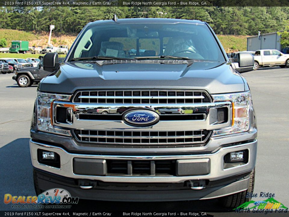 2019 Ford F150 XLT SuperCrew 4x4 Magnetic / Earth Gray Photo #8