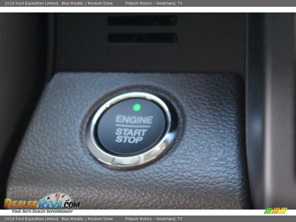 2019 Ford Expedition Limited Blue Metallic / Medium Stone Photo #19