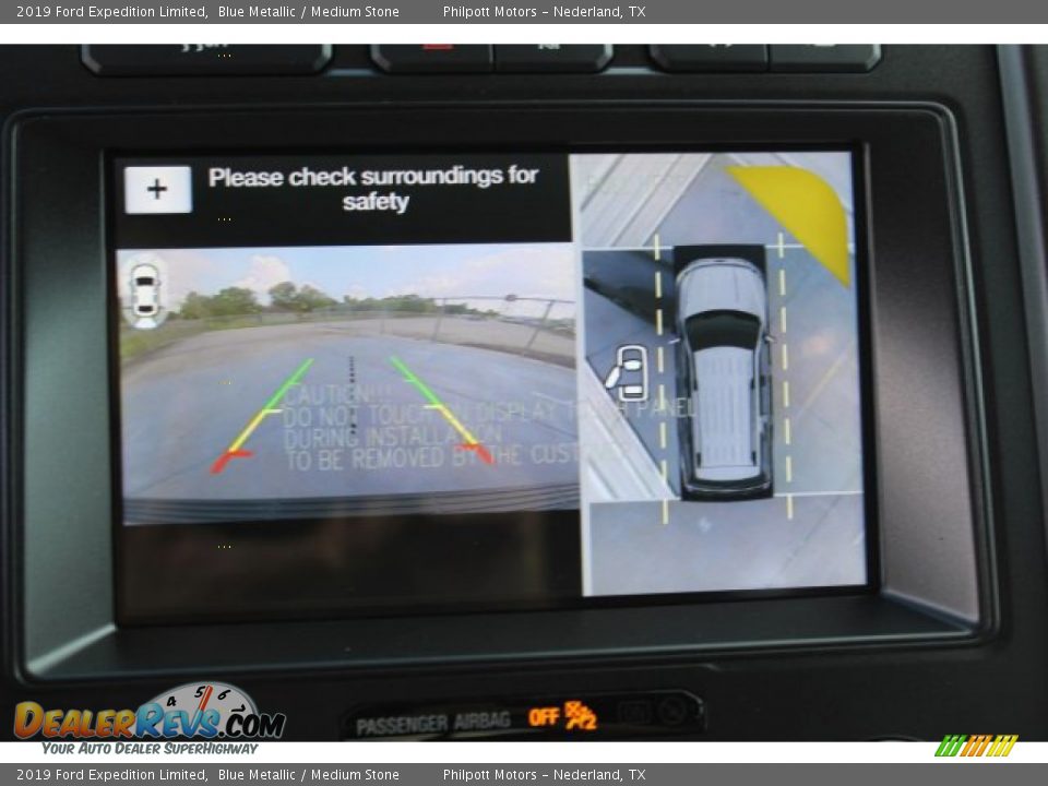 2019 Ford Expedition Limited Blue Metallic / Medium Stone Photo #20