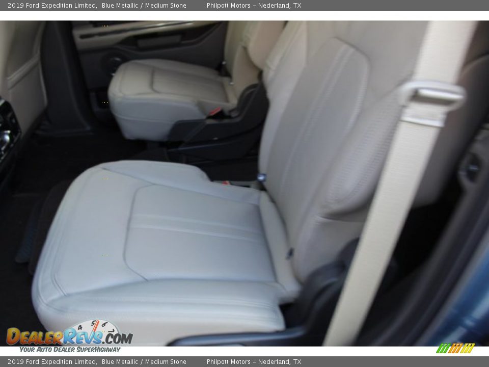 2019 Ford Expedition Limited Blue Metallic / Medium Stone Photo #22