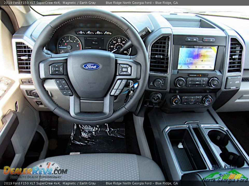 2019 Ford F150 XLT SuperCrew 4x4 Magnetic / Earth Gray Photo #14