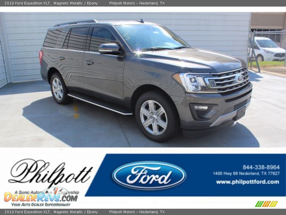2019 Ford Expedition XLT Magnetic Metallic / Ebony Photo #1