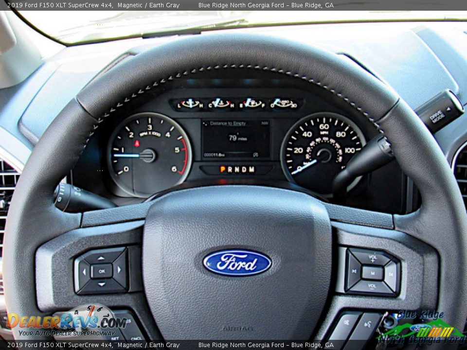 2019 Ford F150 XLT SuperCrew 4x4 Magnetic / Earth Gray Photo #17