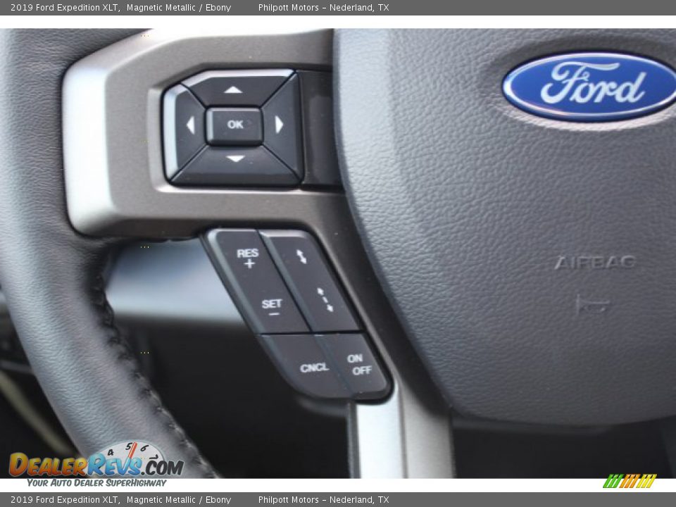 2019 Ford Expedition XLT Magnetic Metallic / Ebony Photo #13