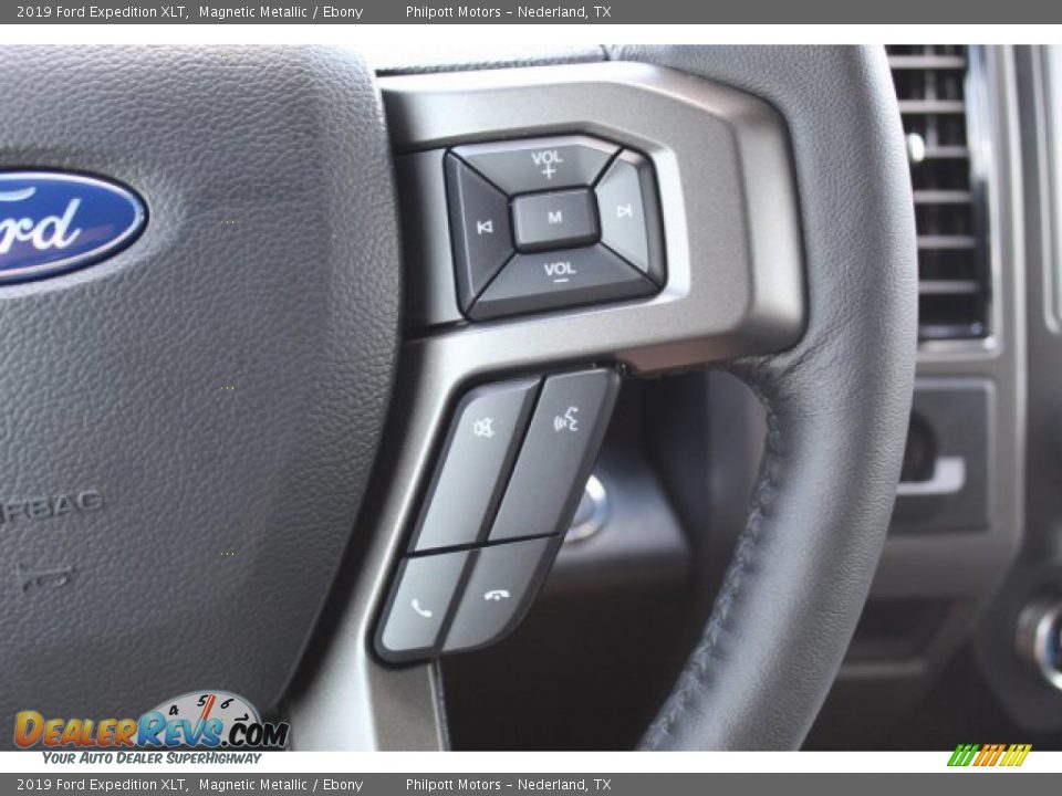 2019 Ford Expedition XLT Magnetic Metallic / Ebony Photo #14