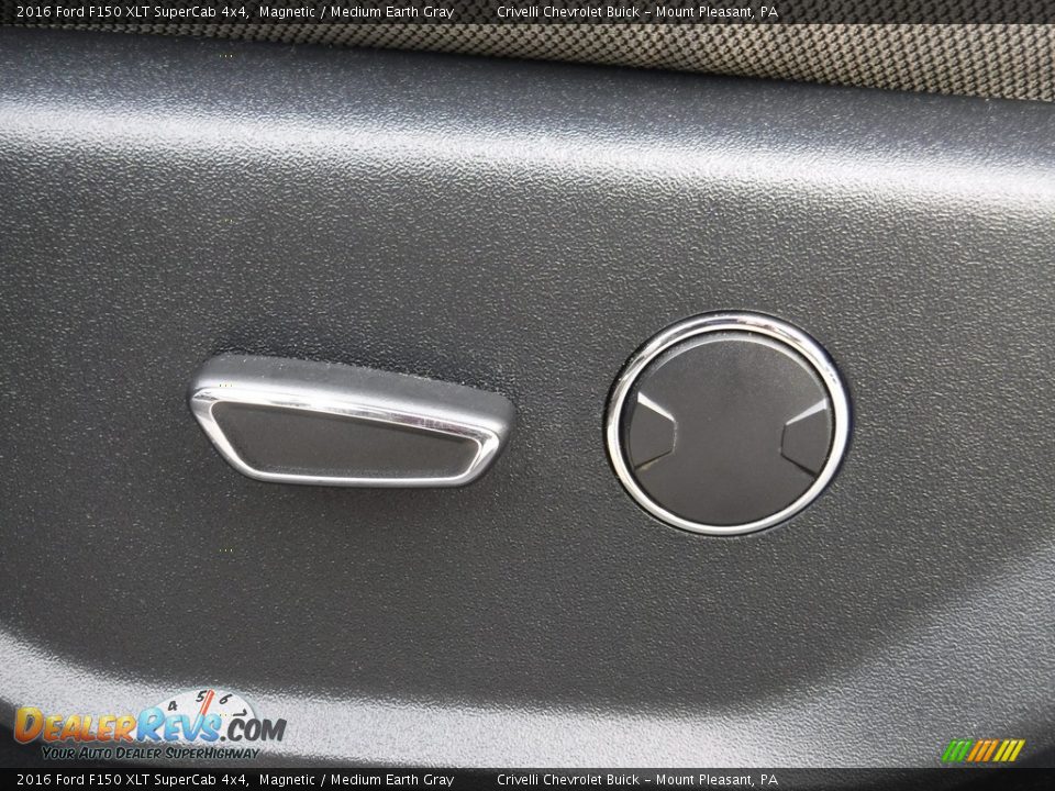 2016 Ford F150 XLT SuperCab 4x4 Magnetic / Medium Earth Gray Photo #24