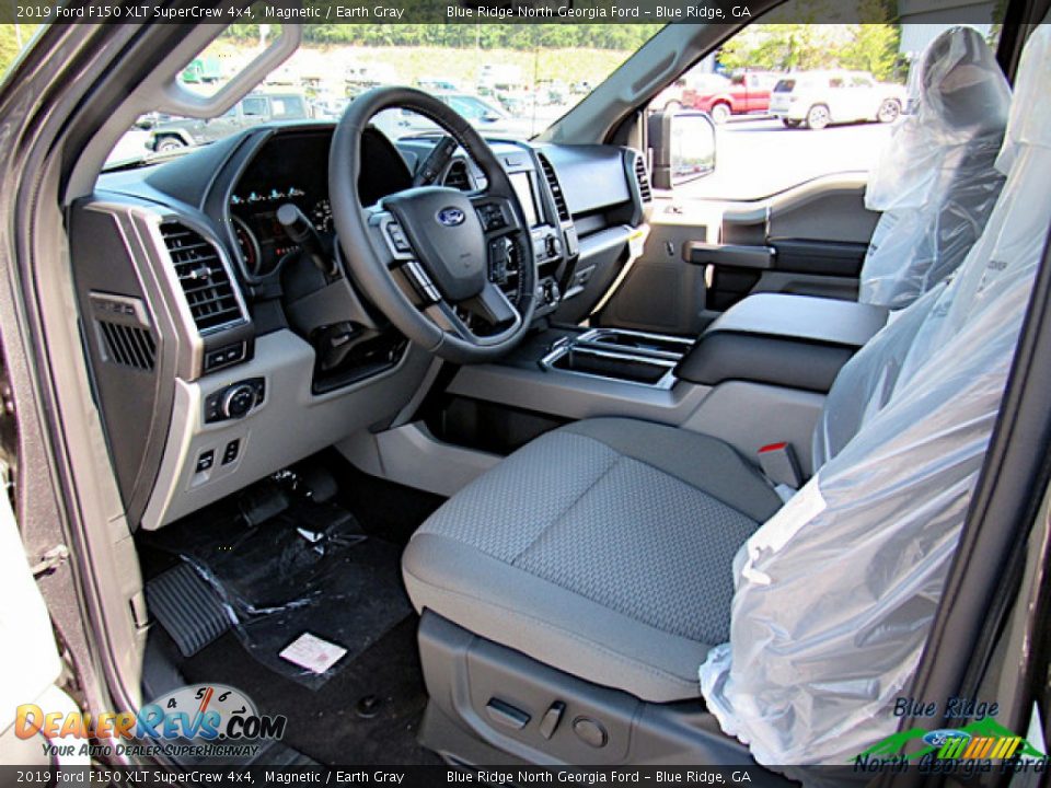 2019 Ford F150 XLT SuperCrew 4x4 Magnetic / Earth Gray Photo #30