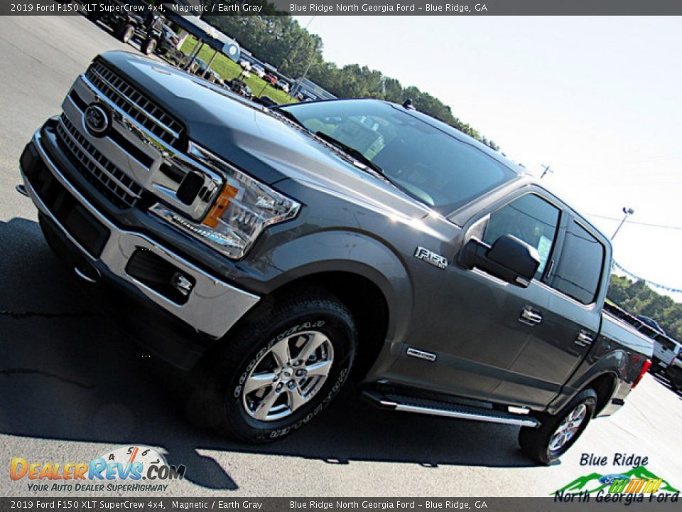2019 Ford F150 XLT SuperCrew 4x4 Magnetic / Earth Gray Photo #33