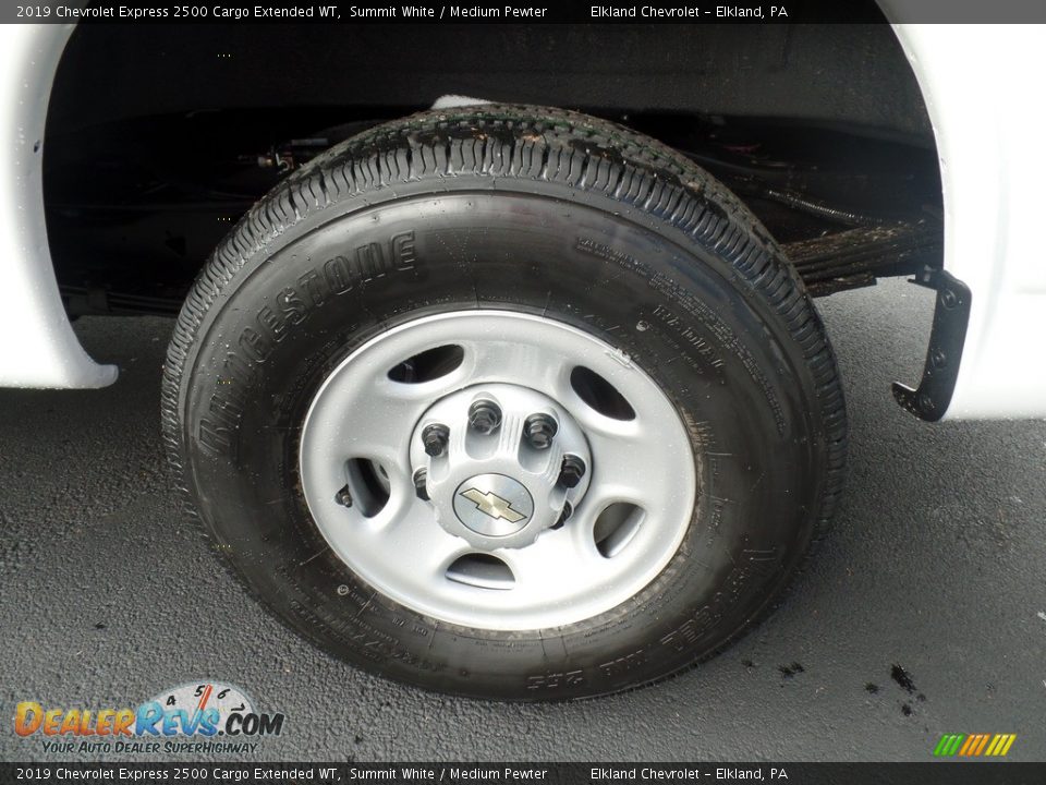 2019 Chevrolet Express 2500 Cargo Extended WT Summit White / Medium Pewter Photo #11