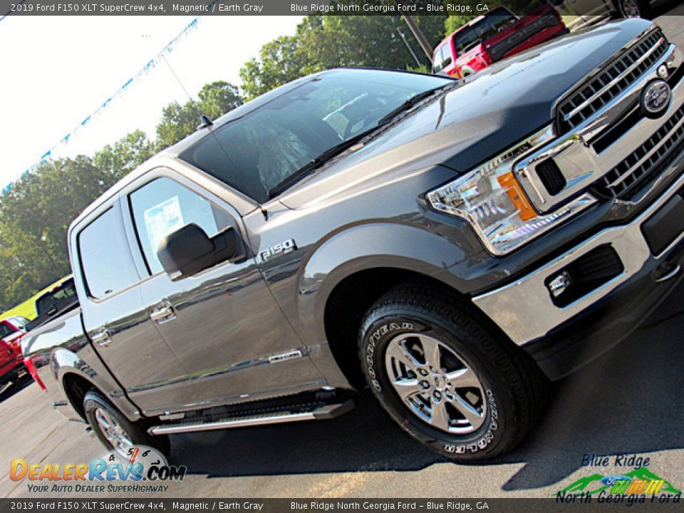 2019 Ford F150 XLT SuperCrew 4x4 Magnetic / Earth Gray Photo #34