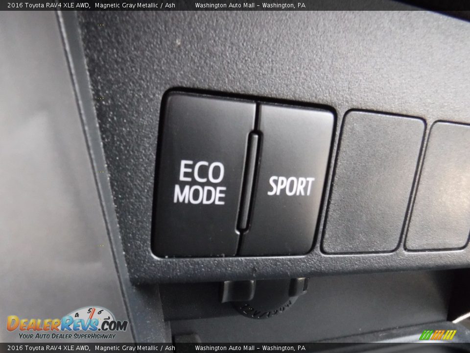 2016 Toyota RAV4 XLE AWD Magnetic Gray Metallic / Ash Photo #22