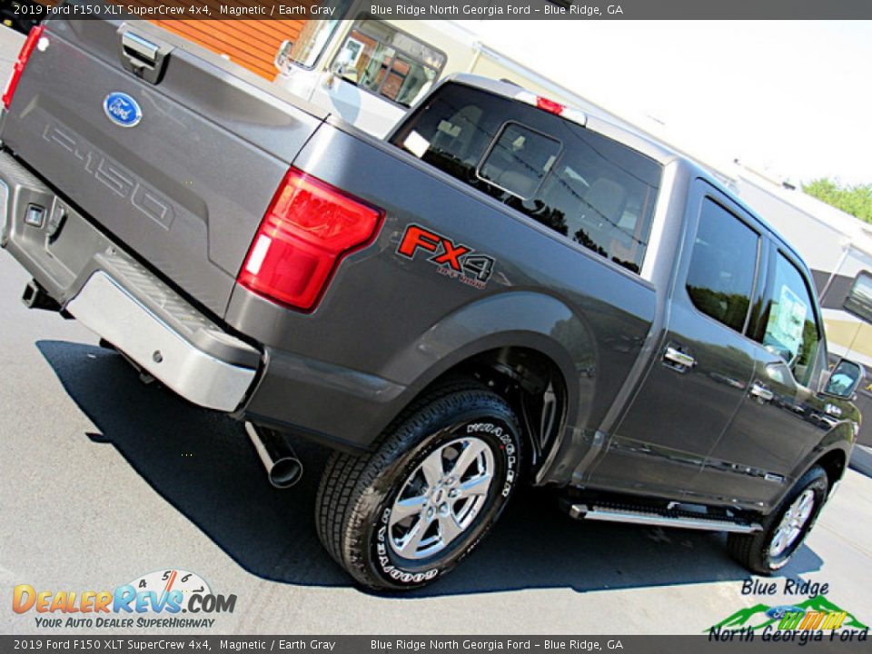 2019 Ford F150 XLT SuperCrew 4x4 Magnetic / Earth Gray Photo #35