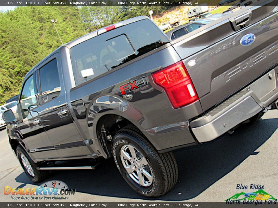 2019 Ford F150 XLT SuperCrew 4x4 Magnetic / Earth Gray Photo #36
