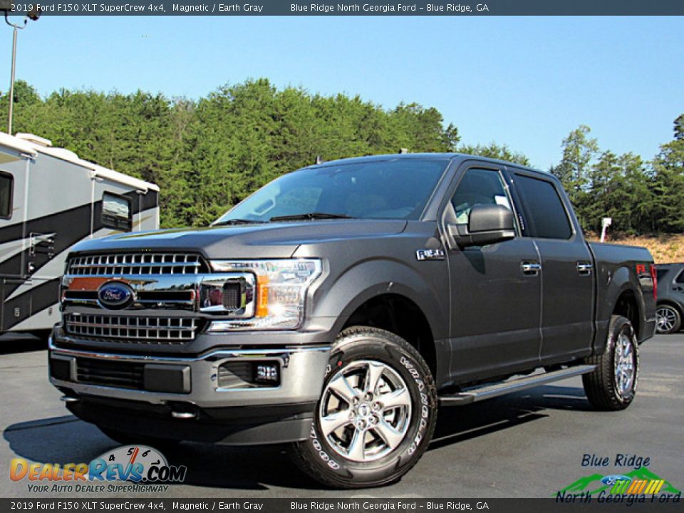 2019 Ford F150 XLT SuperCrew 4x4 Magnetic / Earth Gray Photo #1