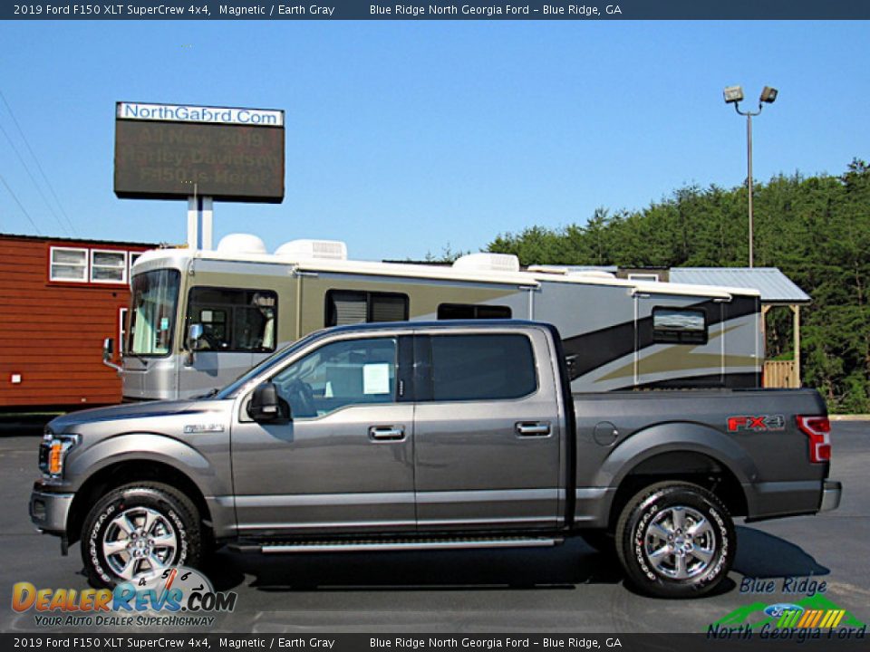 2019 Ford F150 XLT SuperCrew 4x4 Magnetic / Earth Gray Photo #2