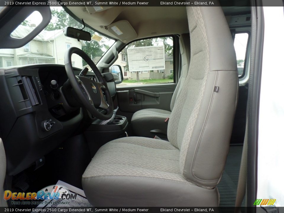2019 Chevrolet Express 2500 Cargo Extended WT Summit White / Medium Pewter Photo #17