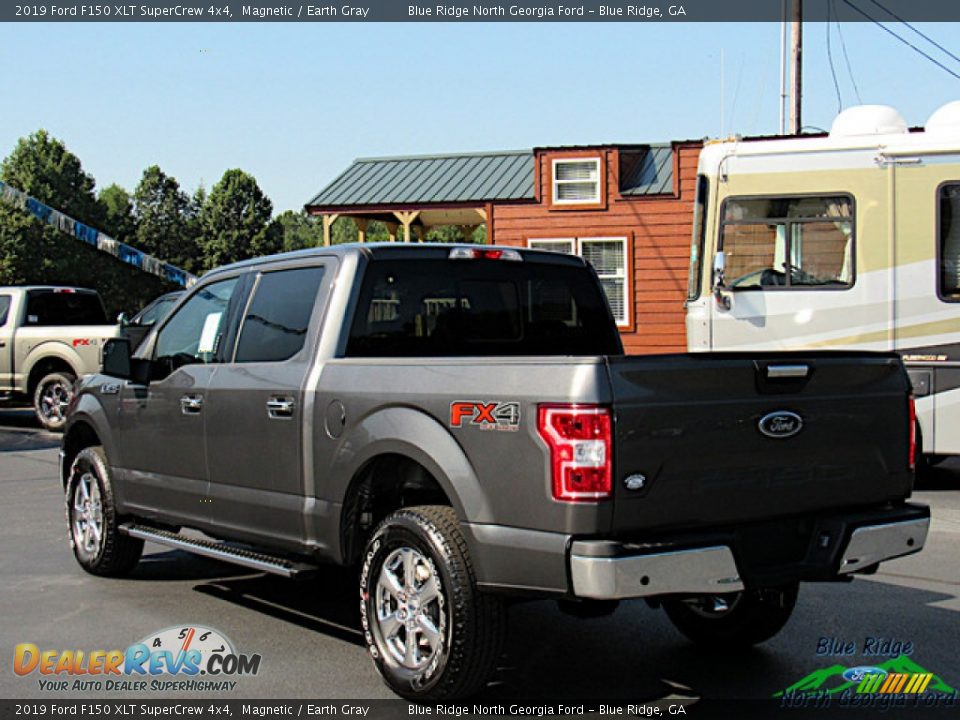 2019 Ford F150 XLT SuperCrew 4x4 Magnetic / Earth Gray Photo #3