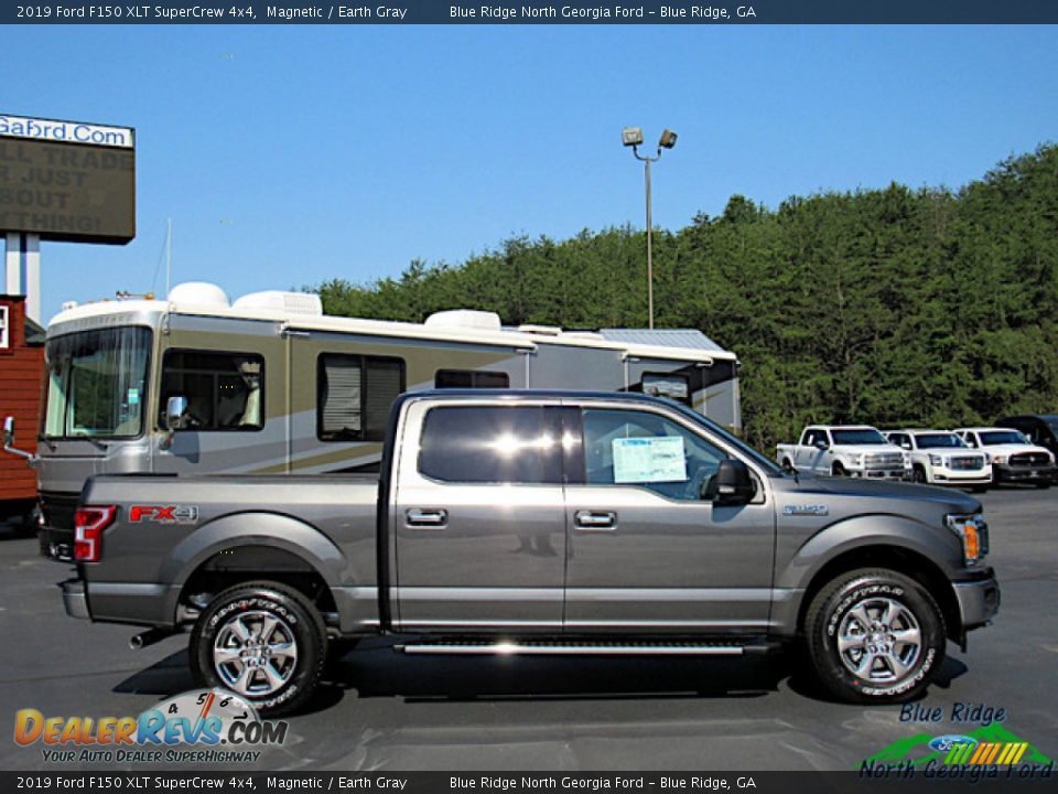 2019 Ford F150 XLT SuperCrew 4x4 Magnetic / Earth Gray Photo #6