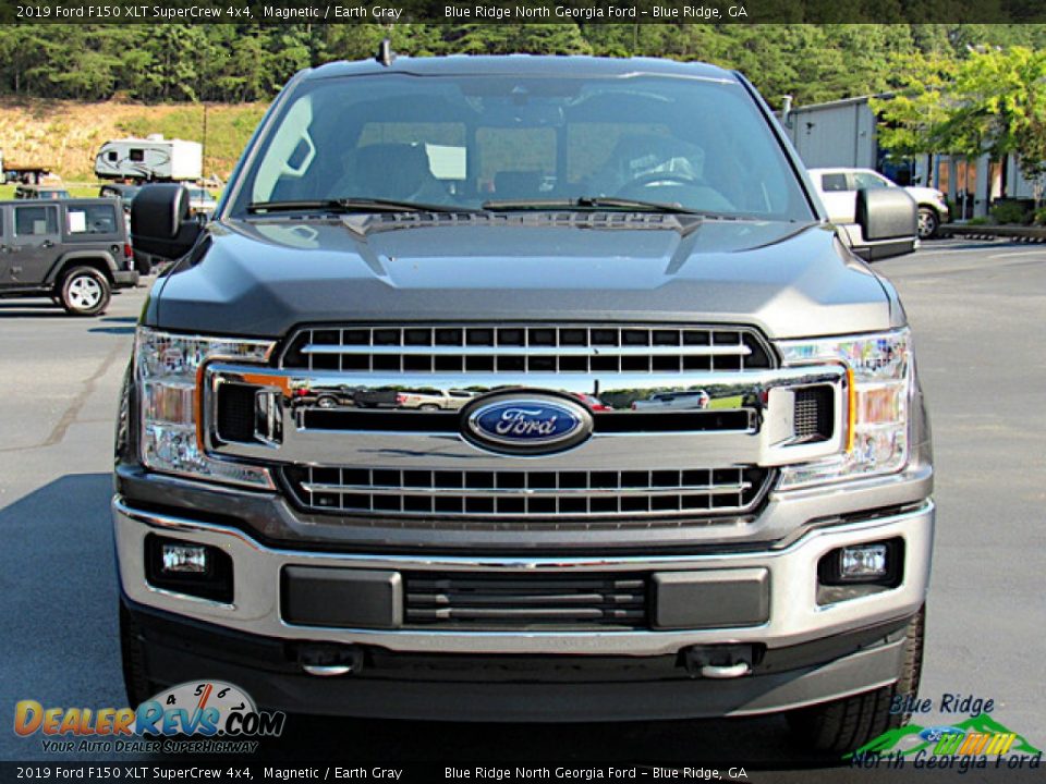 2019 Ford F150 XLT SuperCrew 4x4 Magnetic / Earth Gray Photo #8