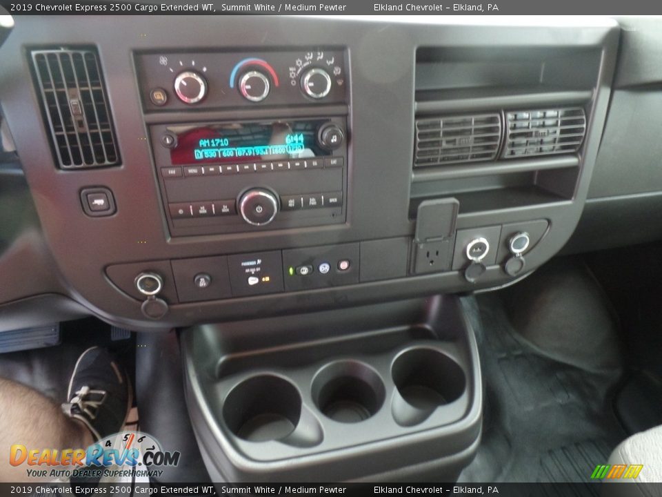 2019 Chevrolet Express 2500 Cargo Extended WT Summit White / Medium Pewter Photo #26
