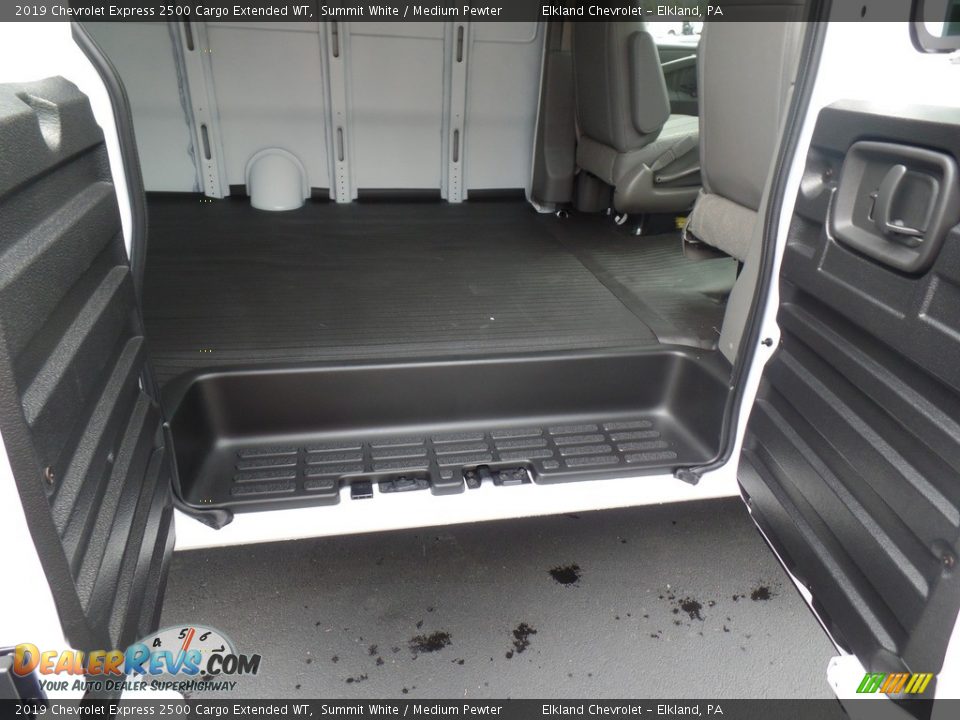 2019 Chevrolet Express 2500 Cargo Extended WT Summit White / Medium Pewter Photo #31