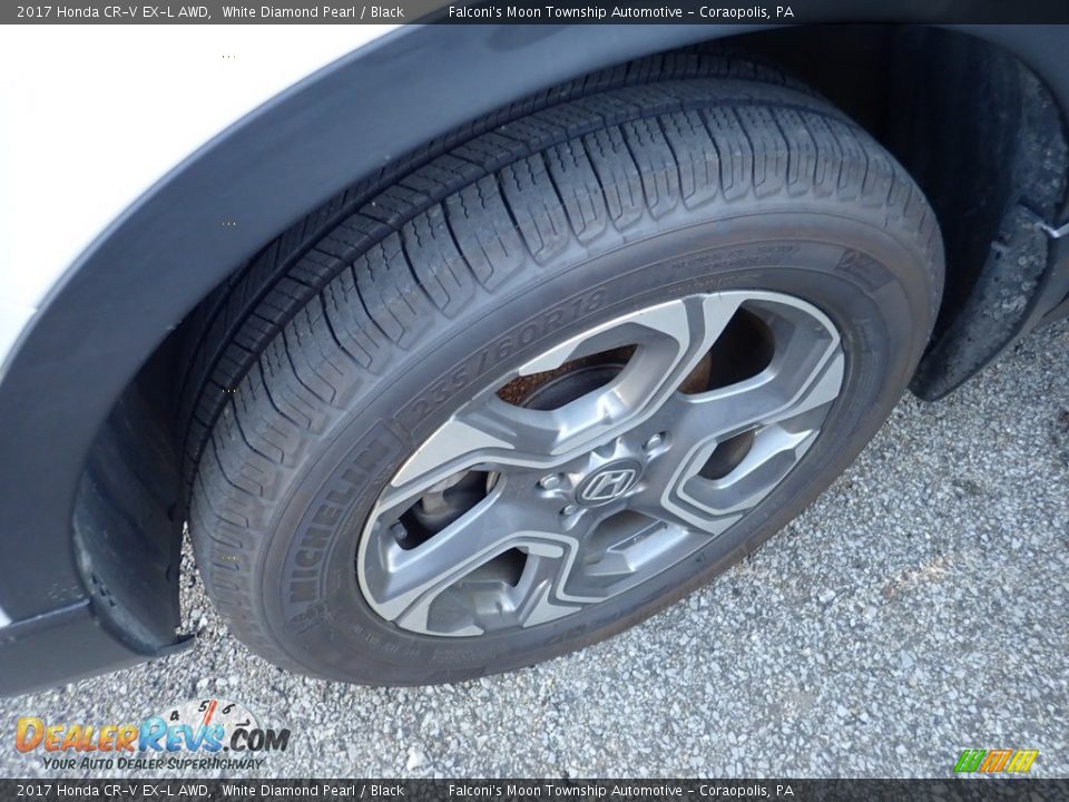 2017 Honda CR-V EX-L AWD White Diamond Pearl / Black Photo #2