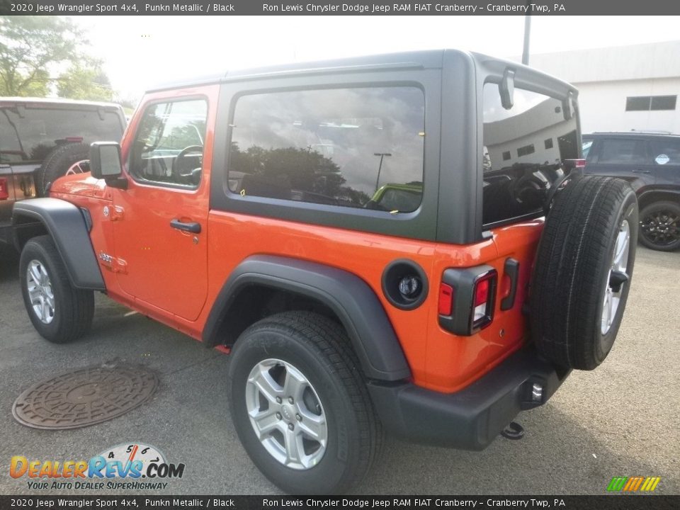 2020 Jeep Wrangler Sport 4x4 Punkn Metallic / Black Photo #4