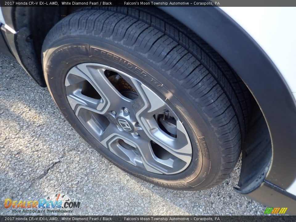 2017 Honda CR-V EX-L AWD White Diamond Pearl / Black Photo #5