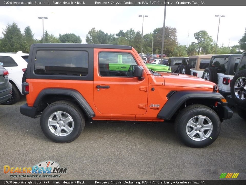 2020 Jeep Wrangler Sport 4x4 Punkn Metallic / Black Photo #6