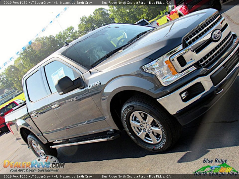 2019 Ford F150 XLT SuperCrew 4x4 Magnetic / Earth Gray Photo #32