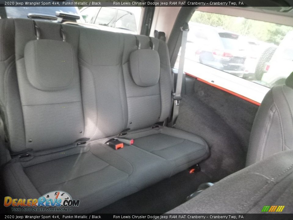 Rear Seat of 2020 Jeep Wrangler Sport 4x4 Photo #10