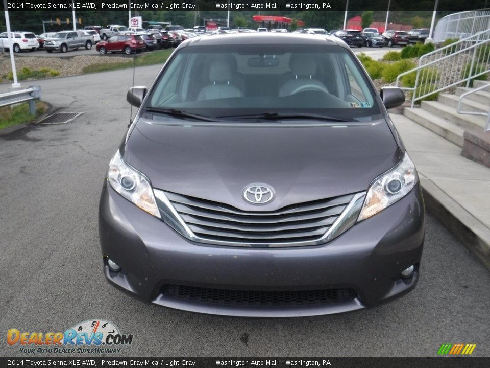 2014 Toyota Sienna XLE AWD Predawn Gray Mica / Light Gray Photo #4