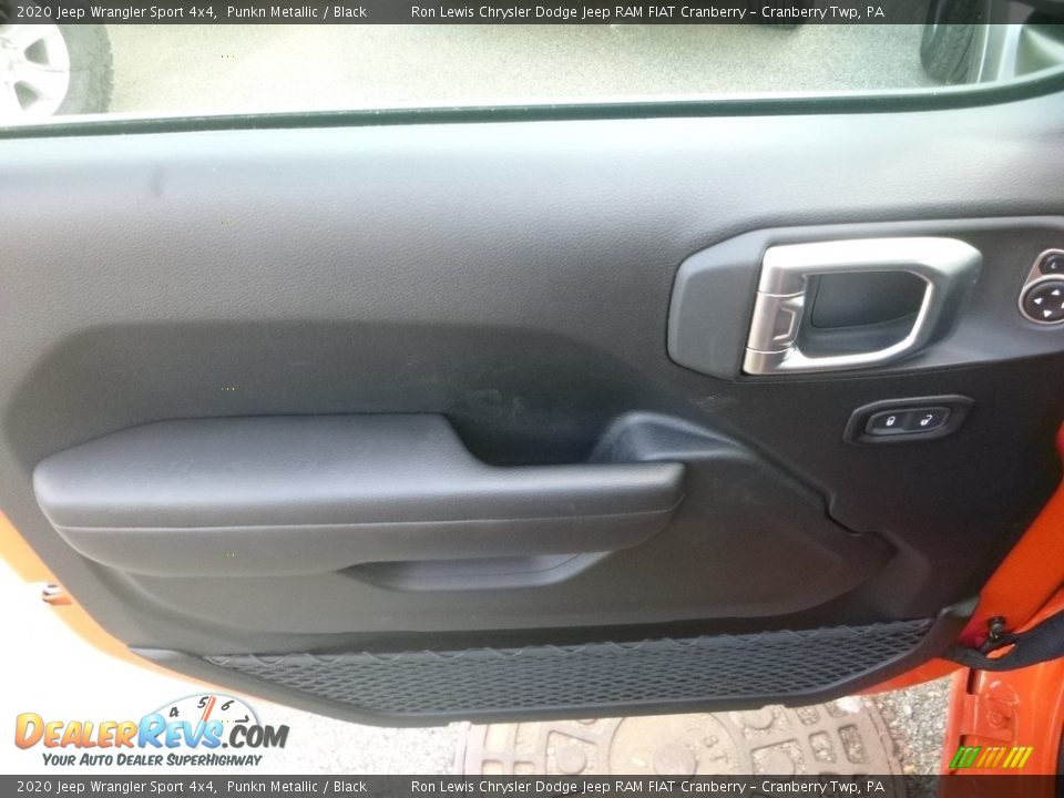 Door Panel of 2020 Jeep Wrangler Sport 4x4 Photo #13