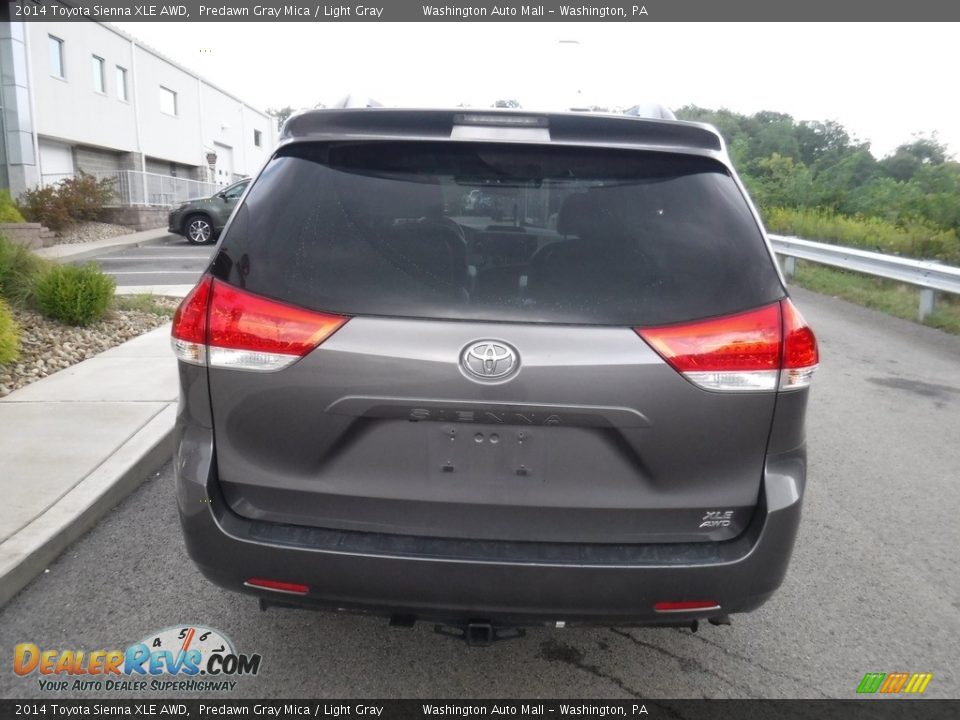 2014 Toyota Sienna XLE AWD Predawn Gray Mica / Light Gray Photo #7