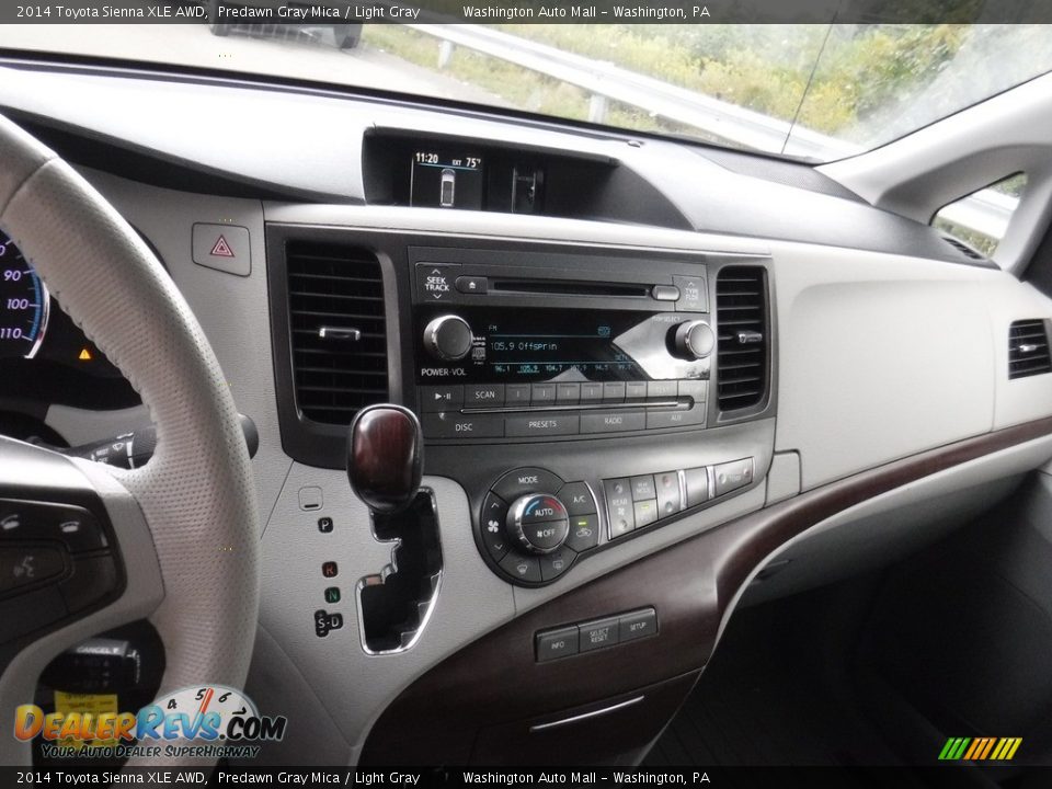 2014 Toyota Sienna XLE AWD Predawn Gray Mica / Light Gray Photo #15
