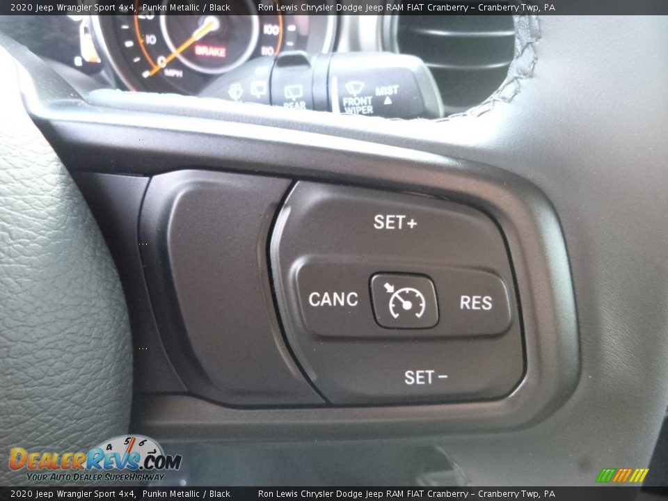 2020 Jeep Wrangler Sport 4x4 Steering Wheel Photo #17