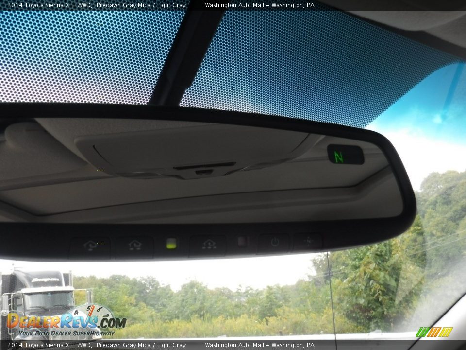 2014 Toyota Sienna XLE AWD Predawn Gray Mica / Light Gray Photo #22