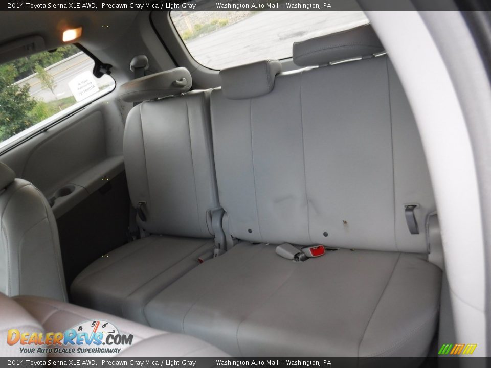 2014 Toyota Sienna XLE AWD Predawn Gray Mica / Light Gray Photo #24
