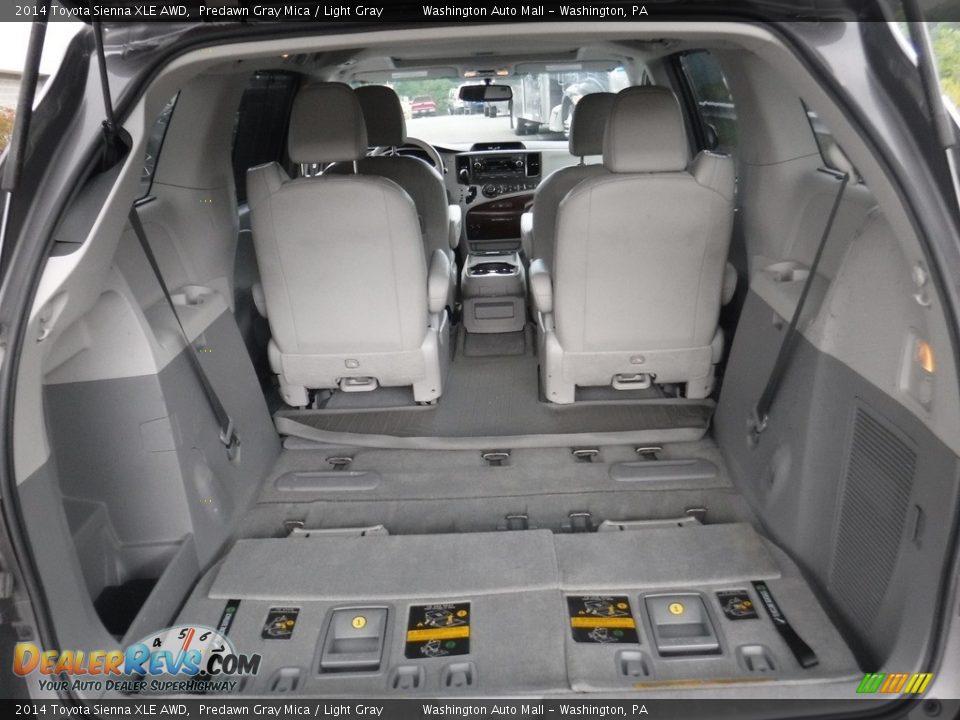 2014 Toyota Sienna XLE AWD Predawn Gray Mica / Light Gray Photo #25