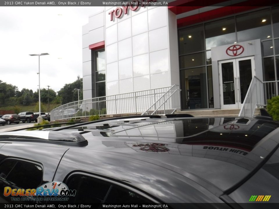 2013 GMC Yukon Denali AWD Onyx Black / Ebony Photo #4