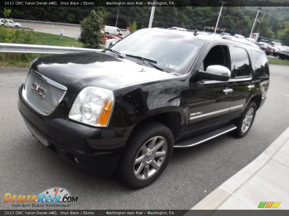 2013 GMC Yukon Denali AWD Onyx Black / Ebony Photo #6