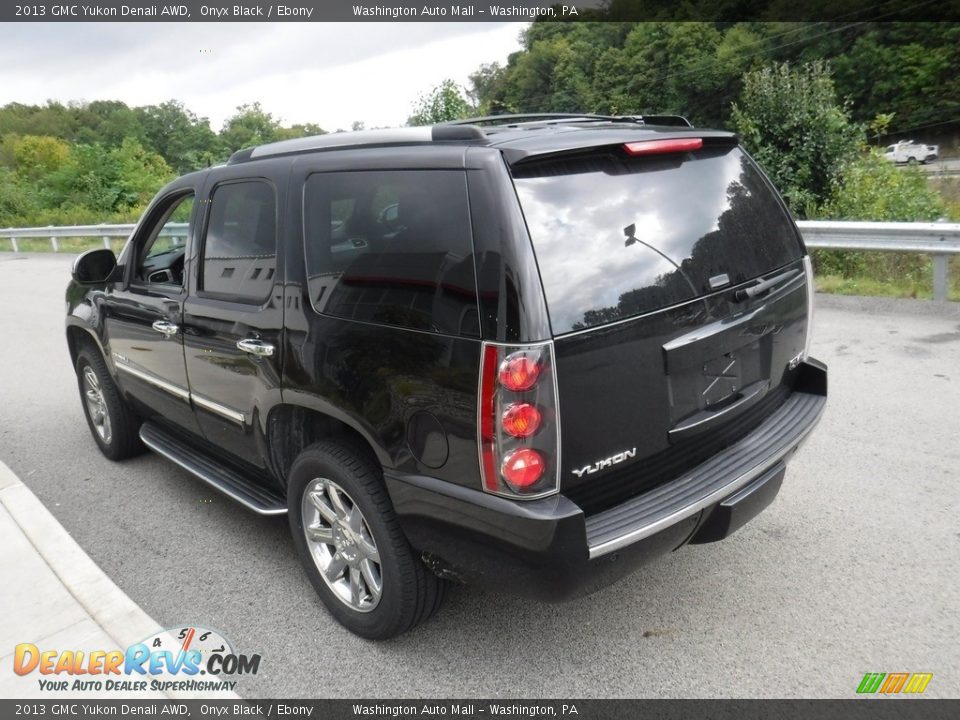 2013 GMC Yukon Denali AWD Onyx Black / Ebony Photo #7