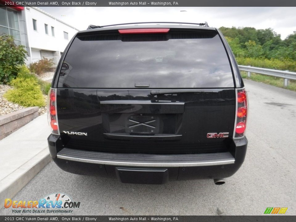 2013 GMC Yukon Denali AWD Onyx Black / Ebony Photo #8